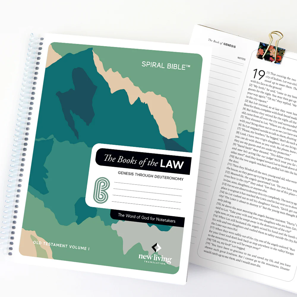 Spiral Bible™ - NLT - Genesis - Deuteronomy (Softcover) - Image 3