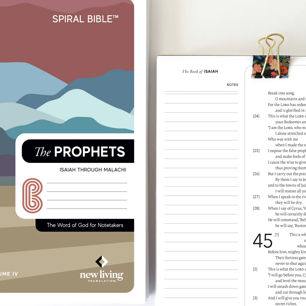 Spiral Bible™ - NLT - Isaiah - Malachi (Softcover) - Image 4